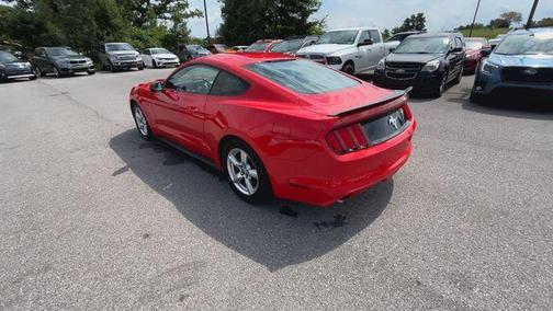 Red 2015 Ford Mustang V6