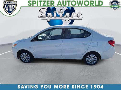 Pearl White 2017 Mitsubishi Mirage G4 ES