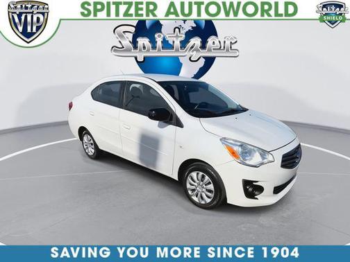 Pearl White 2017 Mitsubishi Mirage G4 ES
