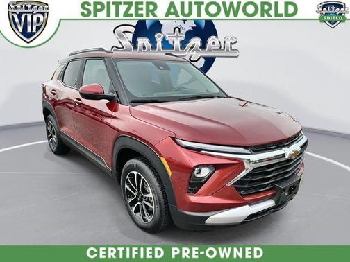 Crimson Metallic 2025 Chevrolet Trailblazer LT