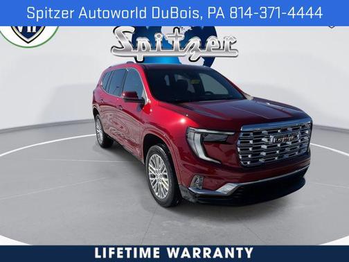 Volcanic Red Tintcoat 2026 GMC Acadia Denali