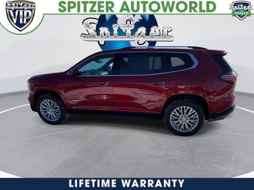 Volcanic Red Tintcoat 2026 GMC Acadia Denali