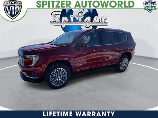 Volcanic Red Tintcoat 2026 GMC Acadia Denali
