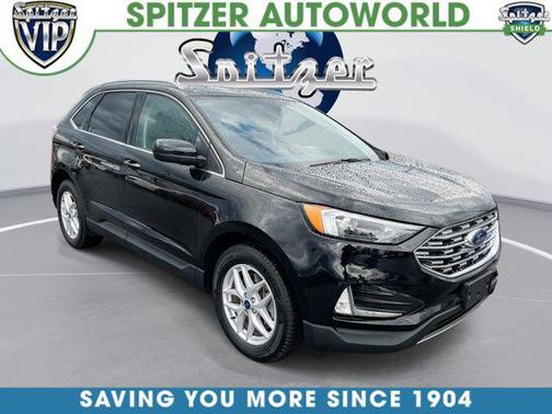Agate Black Metallic 2022 Ford Edge SEL
