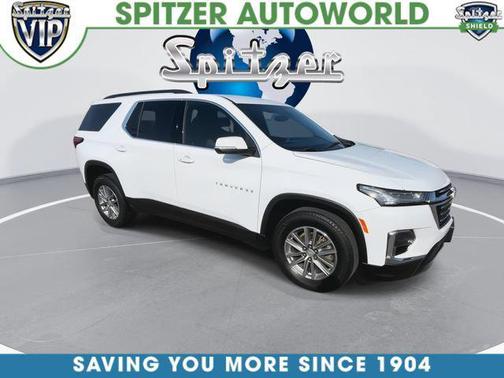 Summit White 2023 Chevrolet Traverse LT Cloth