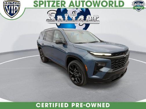 Lakeshore Blue Metallic 2024 Chevrolet Traverse RS