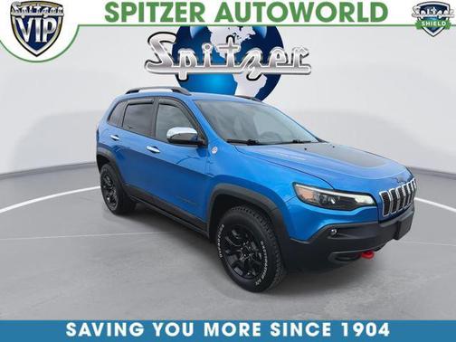 Hydro Blue Pearlcoat 2021 Jeep Cherokee Trailhawk