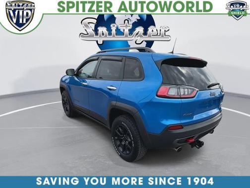 Hydro Blue Pearlcoat 2021 Jeep Cherokee Trailhawk
