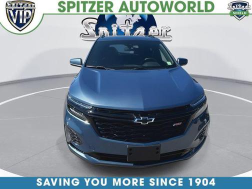 Lakeshore Blue Metallic 2024 Chevrolet Equinox AWD RS