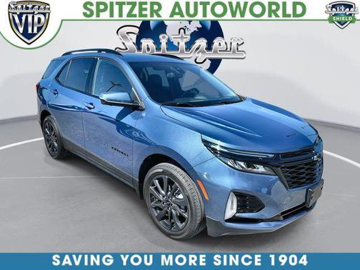 Lakeshore Blue Metallic 2024 Chevrolet Equinox AWD RS