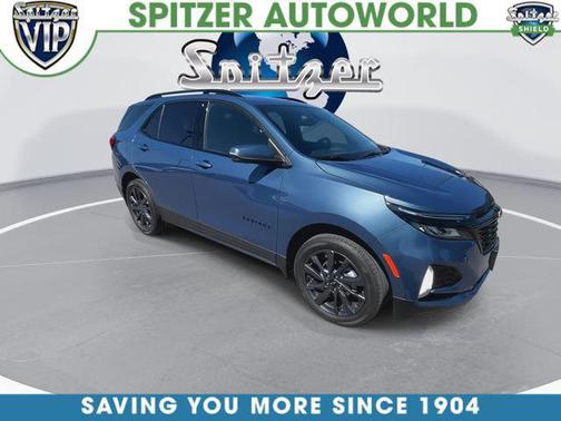 Lakeshore Blue Metallic 2024 Chevrolet Equinox AWD RS