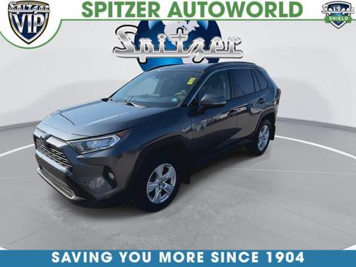 Gray 2019 Toyota RAV4 XLE