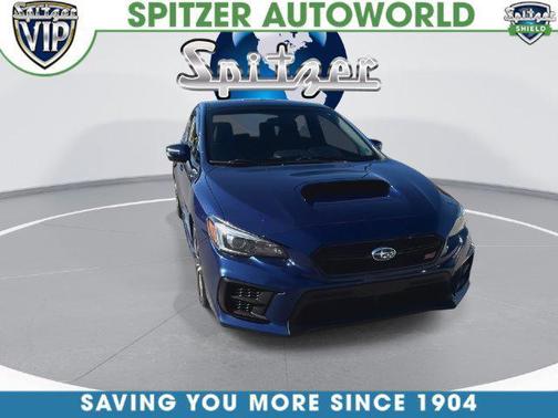 Lapis Blue Pearl 2021 Subaru WRX STI Limited w/Lip