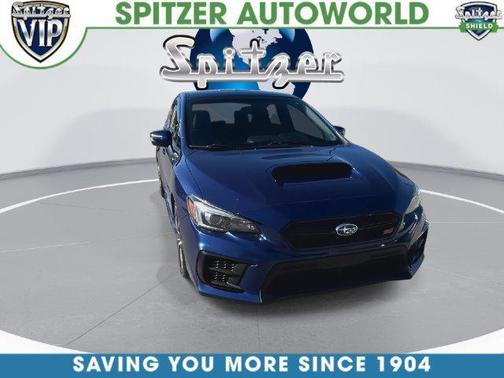 Lapis Blue Pearl 2021 Subaru WRX STI Limited w/Lip