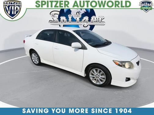 Super White 2010 Toyota Corolla S