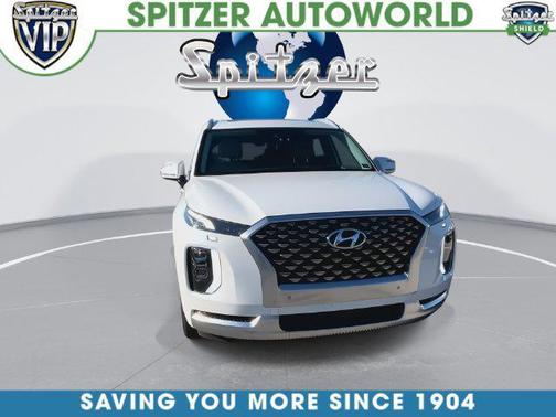 Hyper White 2022 Hyundai PALISADE Calligraphy