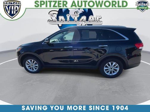Ebony Black 2016 Kia Sorento LX