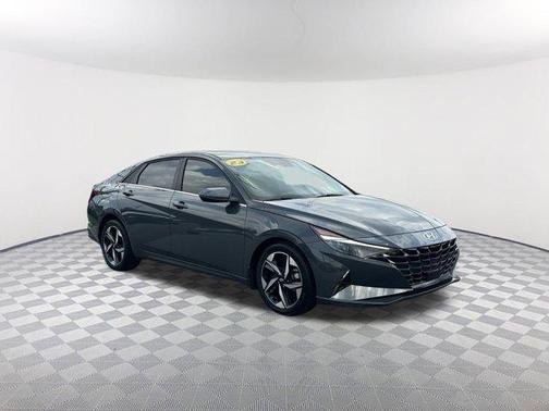 Gray 2023 Hyundai ELANTRA Limited