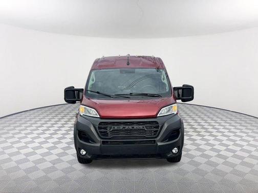 Deep Cherry Red Crystal Pearlcoat 2023 RAM ProMaster 2500 High Roof