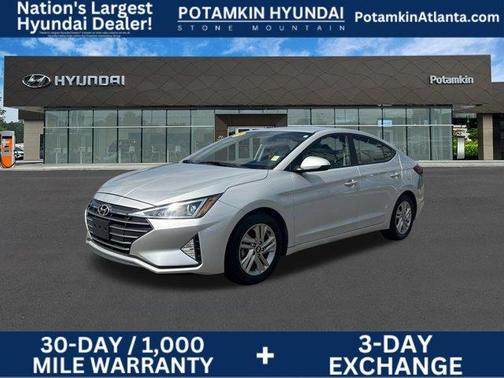 Symphony Silver 2019 Hyundai ELANTRA SEL