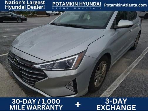 Symphony Silver 2019 Hyundai ELANTRA SEL