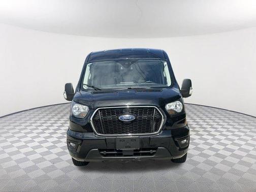 Black Metallic 2023 Ford Transit-350 XLT