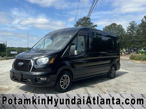 Black Metallic 2023 Ford Transit-350 XLT