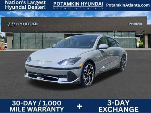 Blue 2024 Hyundai IONIQ 6 Limited