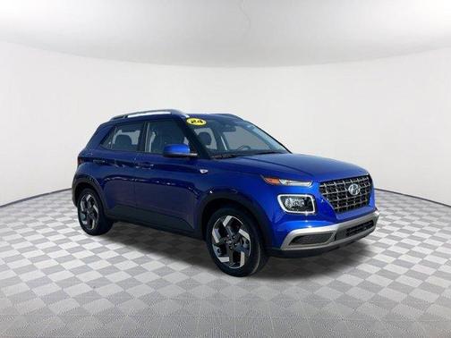 Intense Blue 2024 Hyundai VENUE Limited