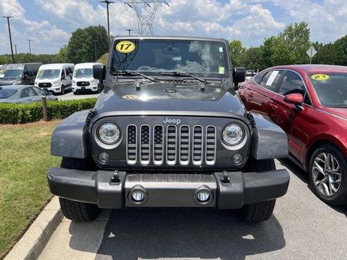 Granite Crystal Clearcoat Metallic 2017 Jeep Wrangler Unlimited Sahara