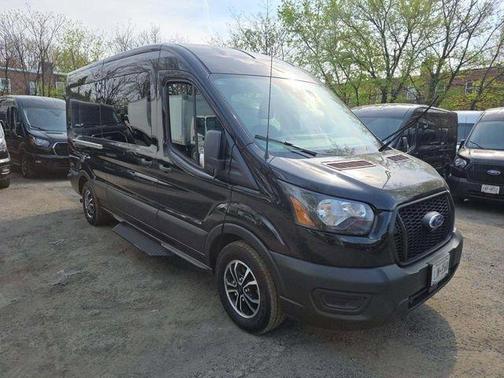 Black Metallic 2024 Ford Transit-350 XL