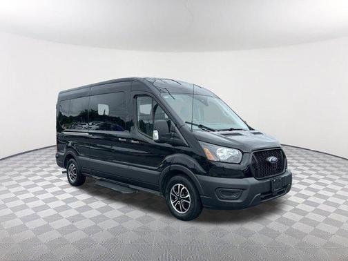 Black Metallic 2024 Ford Transit-350 XL
