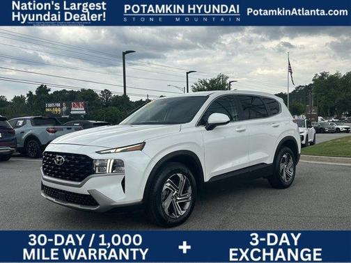 Quartz White 2022 Hyundai SANTA FE SE