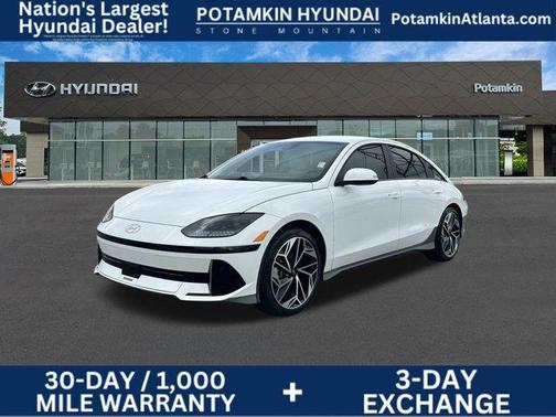 White 2024 Hyundai IONIQ 6 SEL