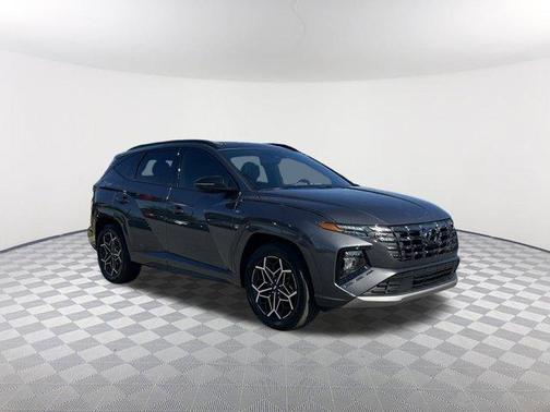 Titanium Gray 2024 Hyundai TUCSON Hybrid N Line