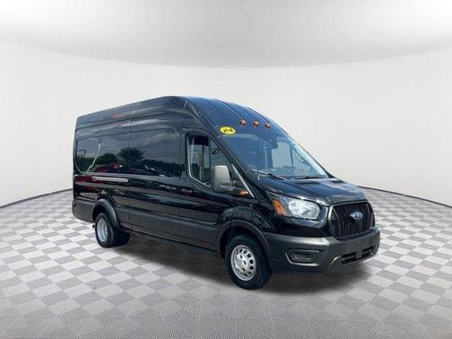Agate Black Metallic 2024 Ford Transit-350 Base