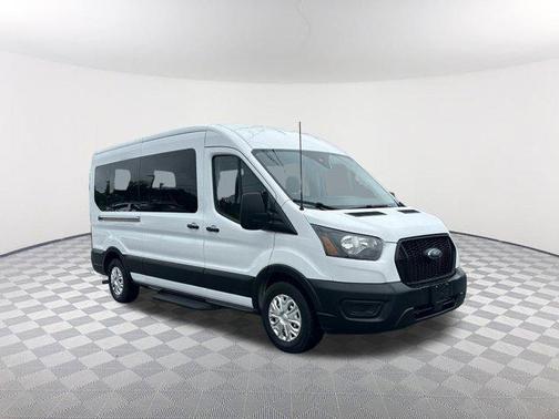 Oxford White 2023 Ford Transit-350 XL