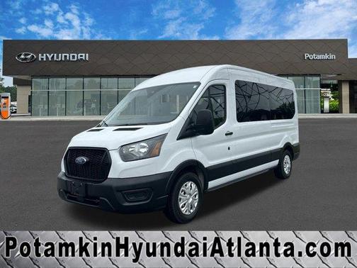 Oxford White 2023 Ford Transit-350 XL