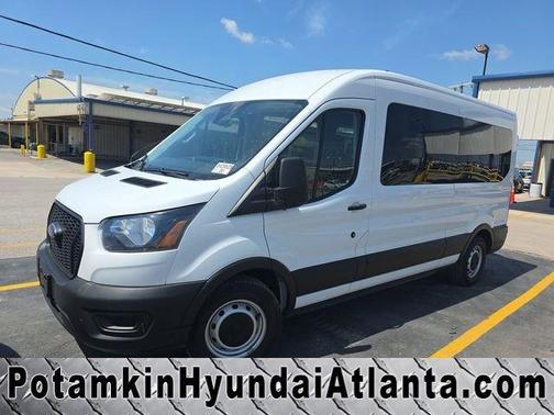 Oxford White 2023 Ford Transit-350 XL