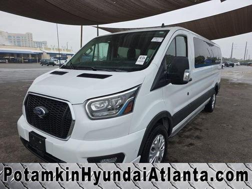Oxford White 2023 Ford Transit-350 XLT