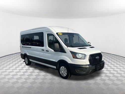 Oxford White 2023 Ford Transit-350 XL