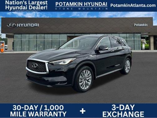 Black Obsidian 2023 INFINITI QX50 Pure