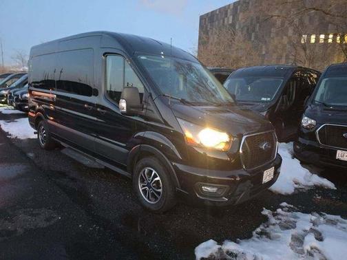 Black Metallic 2023 Ford Transit-350 XLT