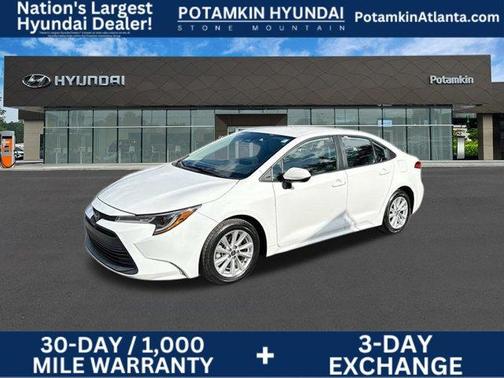 White 2023 Toyota Corolla LE