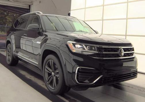 Deep Black Pearl Effect 2022 Volkswagen Atlas 3.6 V6 SEL R-Line