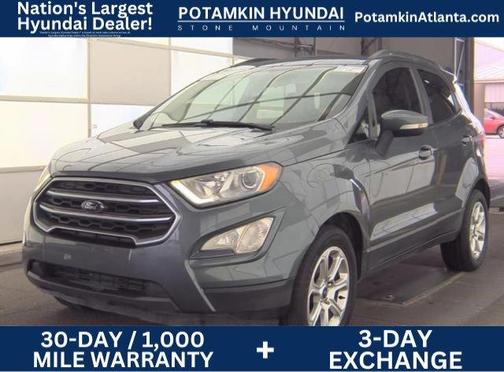Smoke Metallic 2021 Ford EcoSport SE
