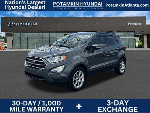 Smoke Metallic 2021 Ford EcoSport SE