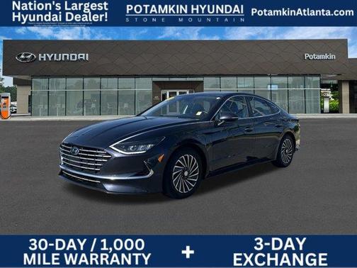 Oxford Blue 2022 Hyundai SONATA Hybrid SEL
