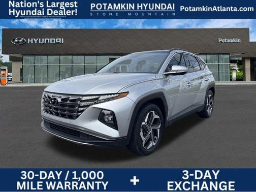 Shimmering Silver 2024 Hyundai TUCSON Limited
