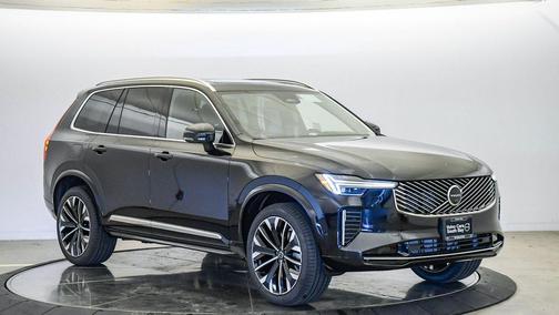 Onyx Black Metallic 2026 Volvo XC90 Ultra, B6 AWD Gas (mild hybrid), Gasoline, Bright, 7 Seats